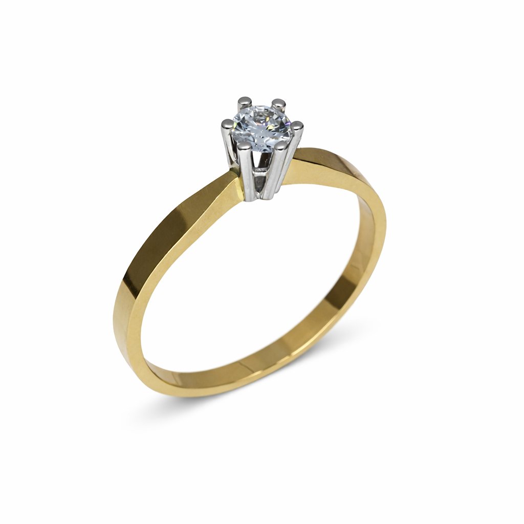 Solitair Ring 0.20 crt.